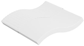 vidaXL Saltea din spumă, fermitate medie moale, 200x200 cm