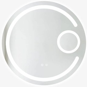 Oglinda Led Rotunda, 70cm, Oglindă Cosmetică, EsnJ130