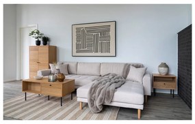 Pernă decorativă din blană artificială 45x45 cm Galena – House Nordic