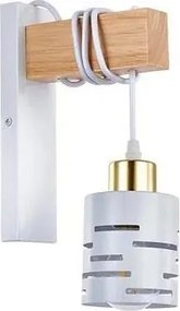 Lampă de perete ELEN 1xE27/35W/230V alb/auriu/maro