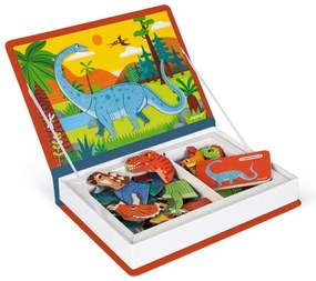 Janod - Set interactiv magnetic MAGNETIBOOK dinozauri