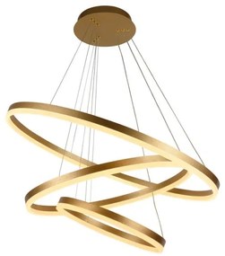 Lustră LED dimabilă pe cablu LED/125W/230V 3000-6500K + telecomandă