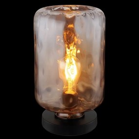 Veioza/Lampa de masa design decorativ DARINA chihlimbar