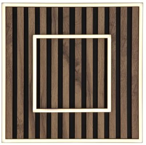 Plafonieră LED Globo 67345D1 WOODY LED/36W/230V 3000K 45x45 cm