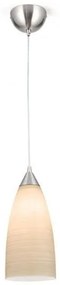 Pendul stil modern Cone HL 6-1545/1 satin/Dekor marron OR