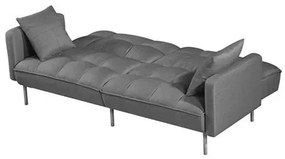 Canapea extensibila Roberto gri - H86 cm