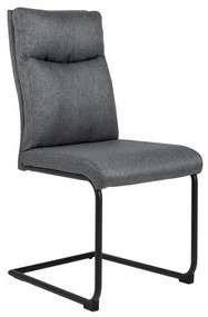 Set de 2 scaune Comfort tesatura gri