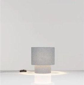 Veioza, Lampa de masa cu abajur gri SYRIN