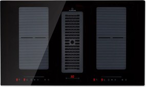 Klarstein Full House Down Air System, aragaz cu inducție + hotă, 481 m³/h, clasa de eficiență energetică A+
