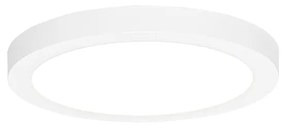 Spot integrat sau de suprafață alb 22 cm inclusiv LED cu dimmer în 3 trepte Dim to Warm - Trans
