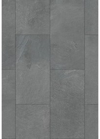 Mexen Grey Dark probă paneli vinilici 610 x 305 mm SPC 6,5 mm, subcâlc IPEX 1,5 mm, 4 V-Fugă, Lupek - F1159-S