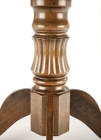 Masa extensibila William nuc - L90/124 x l90 x h75 cm