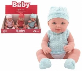Păpușă / bebeluș 30cm corp solid pe baterii cu sunet