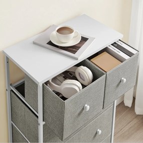 Comoda E1051 GREY, 56 cm, M