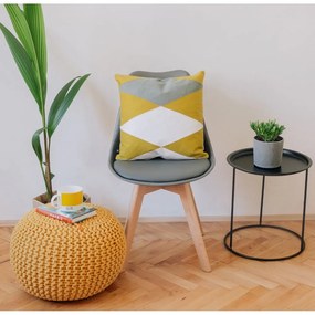 Set 2 scaune cu picioare din lemn de fag Bonami Essentials Retro, gri