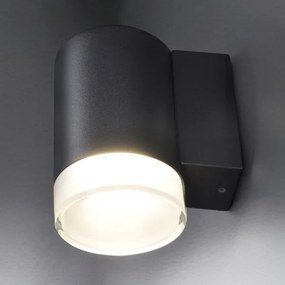 Brilagi - Aplica de perete LED RGBW MATERA pentru exterior 1xGU10/6W/230V negru IP54