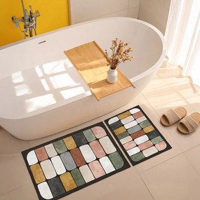 Covorașe de baie 2 buc. 60x100 cm – Foutastic