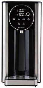 Dispenser apă caldă Klausberg KB 7880, 2600W, 2.7l, 40-100°C, 7 temperaturi, Afișaj LED tactil, Protecție copii, Setări de memorie, Inox/negru