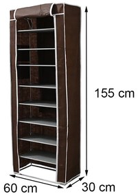 Dulap pentru pantofi LCSZ-02 maro