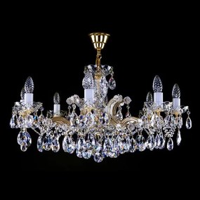 Candelabru Cristal Bohemia Exclusive 8 brate, diam.80cm MARIA TEREZIA 29 CE