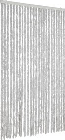 vidaXL Perdea pentru insecte, gri, 100x230 cm, chenille