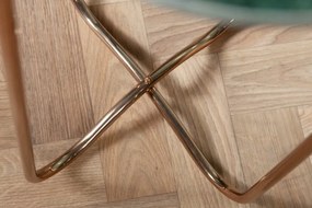 Masuta laterala Noble marmura verde, auriu