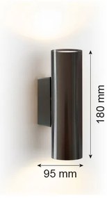 Aplică Argon 7231 MITOS 2xGU10/5W/230V