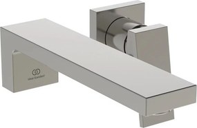 Baterie lavoar incastrata Ideal Standard Atelier Extra 210 argintiu Silver Storm fara corp ingropat