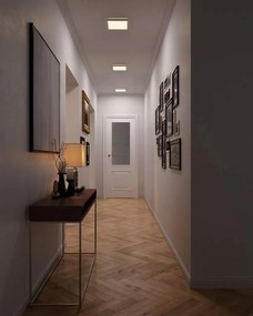 Plafoniera LED design silm IP20 Oja square 29 alb 3000-4000K 2015056101 NL