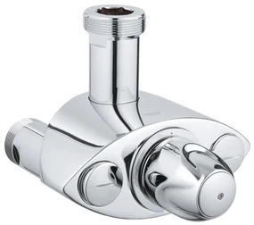 Grohe Grohtherm baterie de duș perete cu termostat StarLight Chrome 35087000