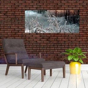 Tablou - Pajiște înghețată (120x50 cm)