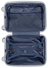 TraveLux Voyager V gurulós bőrönd szett szürke