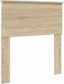 vidaXL Tăblie cap Stejar Sonoma 80 cm Lemn compozit