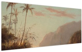 Tablou - Camille Pissarro, A creek in st. Thomas (Virgin Islands), reproducere (120x50 cm)