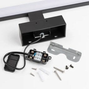 Brilagi - Corp de iluminat LED pentru oglindă de baie VESTRA LED/8W/230V 40 cm IP44 negru