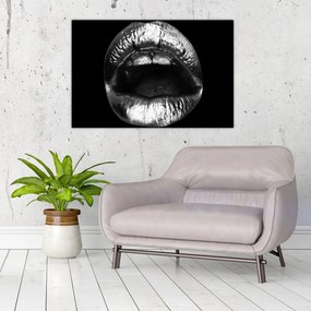 Tablou - Buze lucioase (90x60 cm)