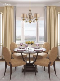 Candelabru 3 brate design clasic cristal Asfour Monza