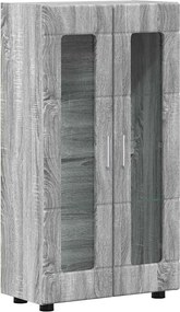 vidaXL Bufet cu ușă FLORIN Gri Sonoma 55,5 x 29 x 103 cm Lemn compozit