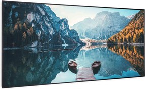 Klarstein Wonderwall Air Art Smart, încălzitor cu infraroșu, mare, orizontală, 120 x 60 cm, 700 W