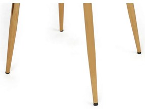Set de scaune de sufragerie Kusakli Black andGold, 2 buc., 2 buc.
