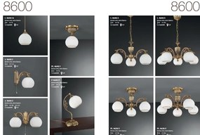 Pendul clasic din alama design italian 8600