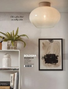 Plafoniera design decorativ Bologna alba
