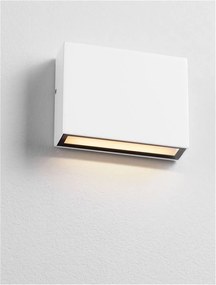 Aplica LED iluminat exterior ambiental IP54 TICK alba