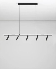 Lustra suspendata cu 5 spoturi LED TONDO