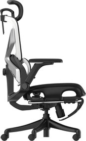 Scaun Ergonomic Premium Gaming & Office SIHOO X7S-101-JT– Xallking Dundun – Suport lombar reglabil, Șezut cu Translație, Cotiere 3D, Tetiera 3D, Mecanism de Înclinare/Blocare în 3 poziții, Suport picioare, Mesh, Negru