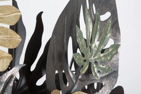 Panou decorativ multicolor din metal, 133x10x67 cm, Antique Leaf Mauro Ferretti