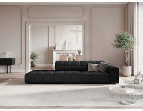 Șezlong gri antracit (cu colț pe partea dreaptă) Chicago – Cosmopolitan Design