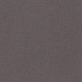 Scaune de bucatarie pivotante, 2 buc., gri taupe, textil 2, Gri taupe