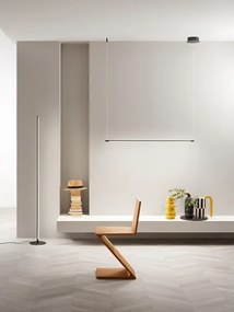 Ondaluce - Lustru suspendat LED dimabil cu cablu GENIUS, 28W/230V, negru