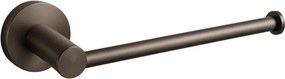 Suport hartie igienica Balneo Qube Gun Metal mat